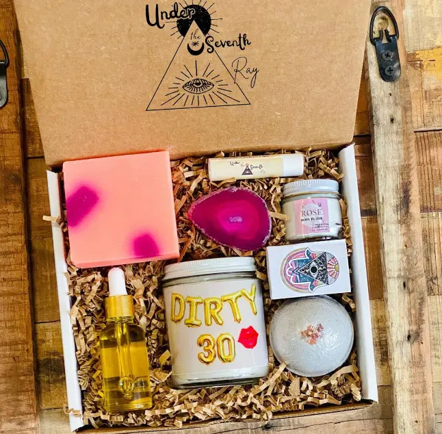 Идеи подарков на 30-летие - Подарочная коробка Dirty 30 Spa